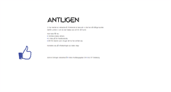 Desktop Screenshot of antligen.se